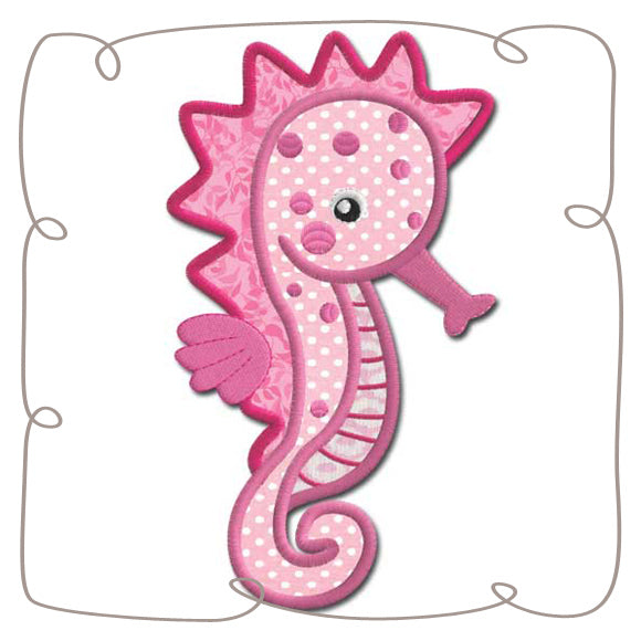 Sea Horse Applique