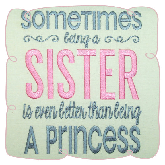 Being a Sister