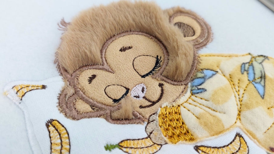 5x7 Monty Monkey