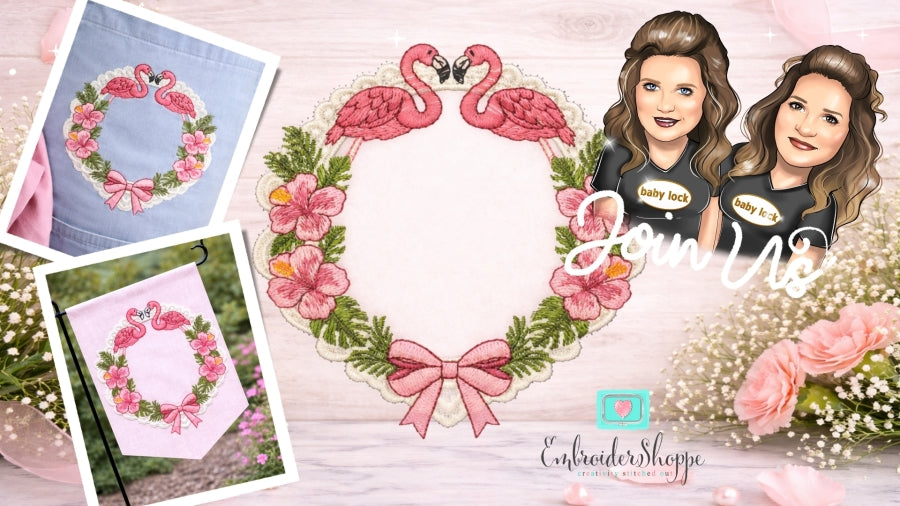 4 x 6 Flamingo Frame