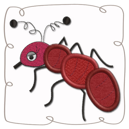 Beautiful Bugs Applique