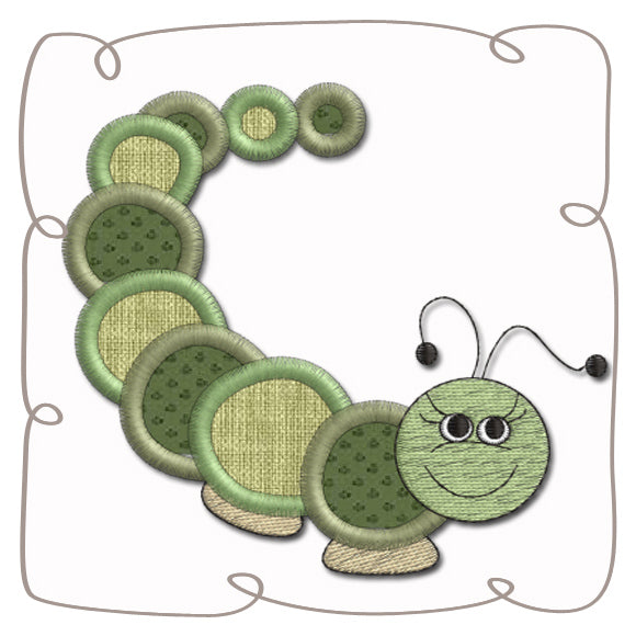Beautiful Bugs Applique