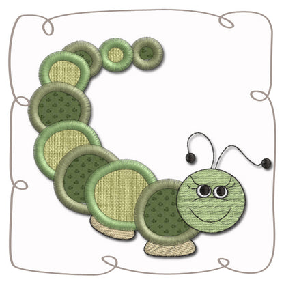 Beautiful Bugs Applique