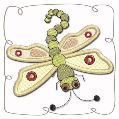 Beautiful Bugs Applique
