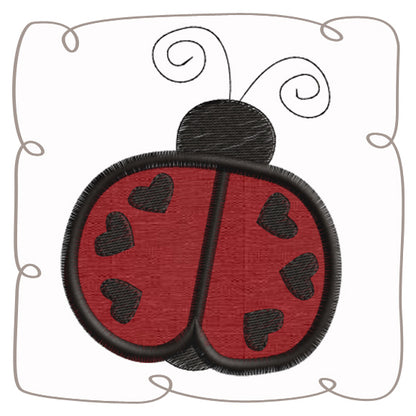 Beautiful Bugs Applique