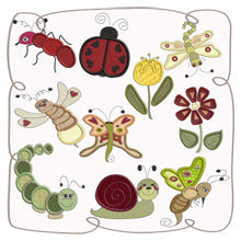 Beautiful Bugs Applique
