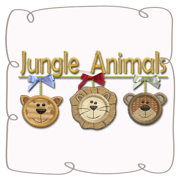 The Wild Applique Set