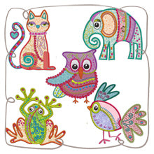 Crazy Applique Set