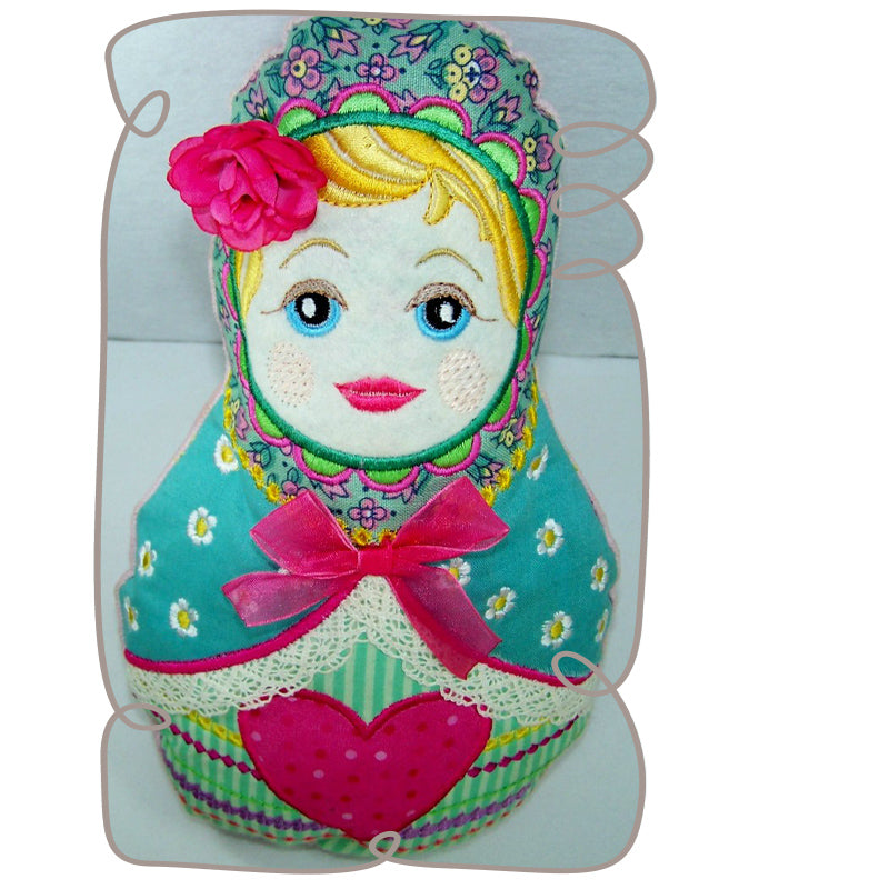 Matryoshka Doll Pillow
