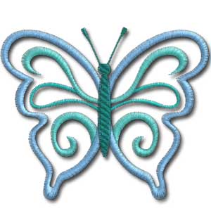 3D Butterflies