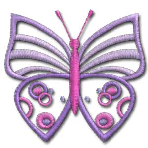 3D Butterflies