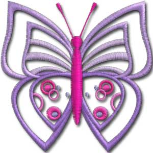 3D Butterflies