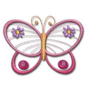 3D Butterflies
