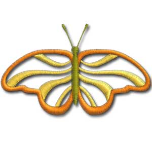 3D Butterflies