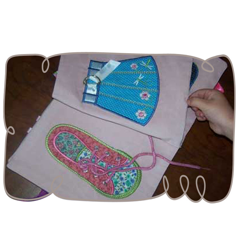 Dress me activity book