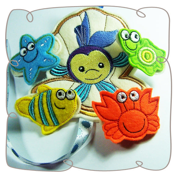 Sealife Hairclip Holder
