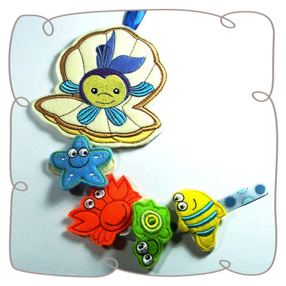 Sealife Hairclip Holder
