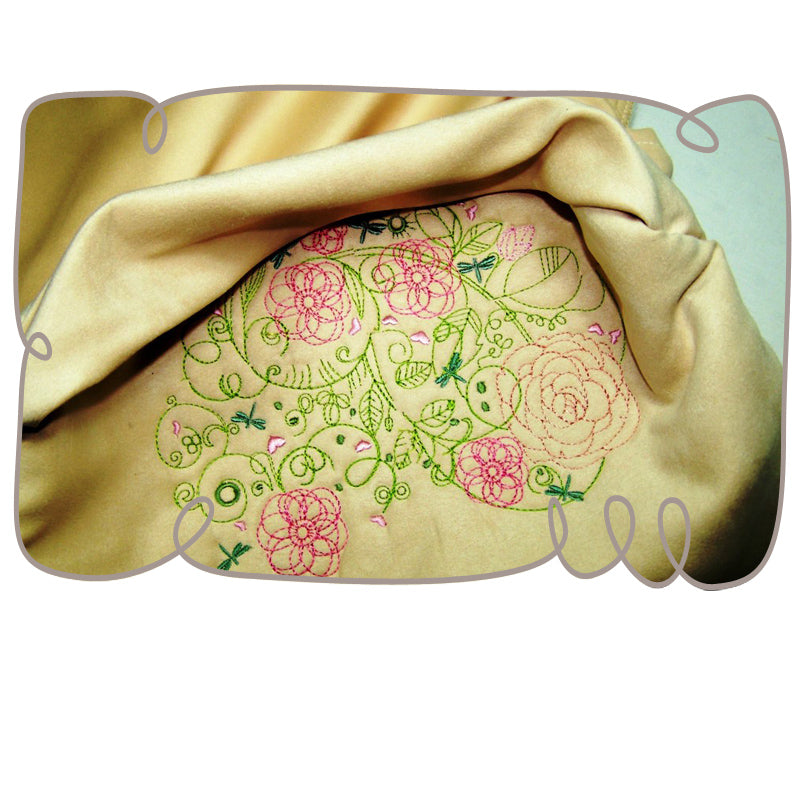 Trapunto Pillow Cover