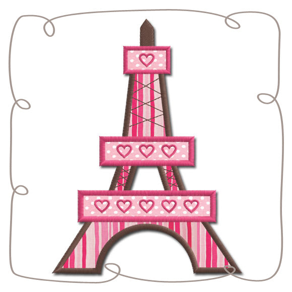 Eiffel Tower Applique
