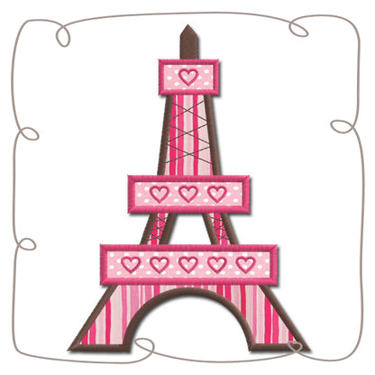 Eiffel Tower Applique