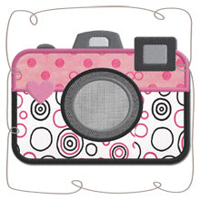 Paris Camera Applique