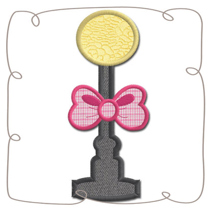 Paris Street Lamp Applique
