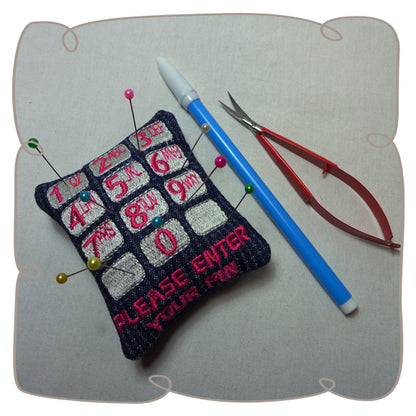Enter Your Pin Pincushion 4x4