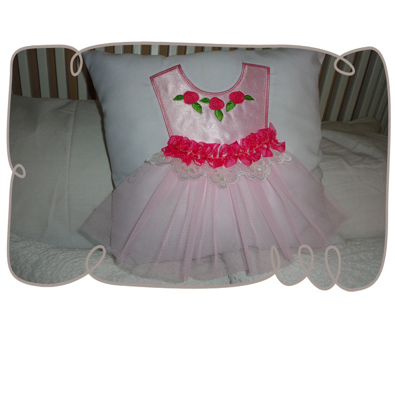 Ballerina Dress Pillow 5x7