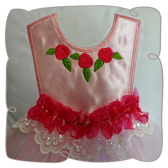 Ballerina Dress Pillow 6x10