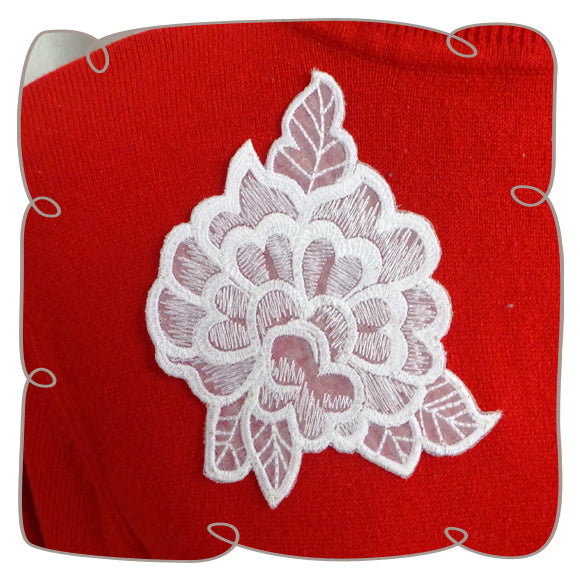 Iron on Flower 1