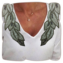 Iron On Lace Leaves Medium