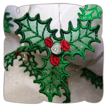 3D Holly String Lights