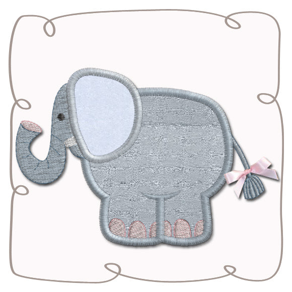 Elephant Applique