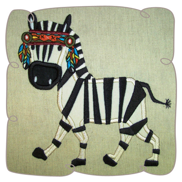 African Safari Applique Set