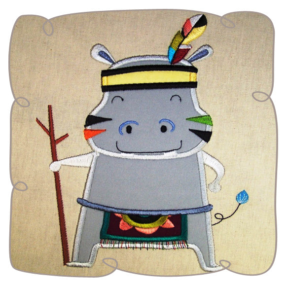 African Safari Applique Set