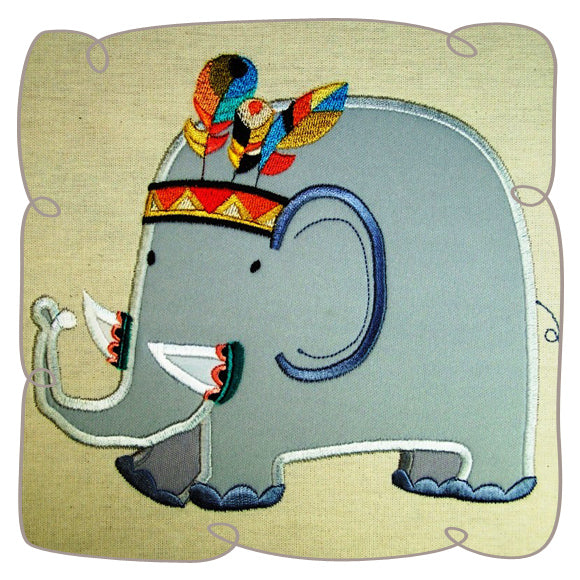 African Safari Applique Set