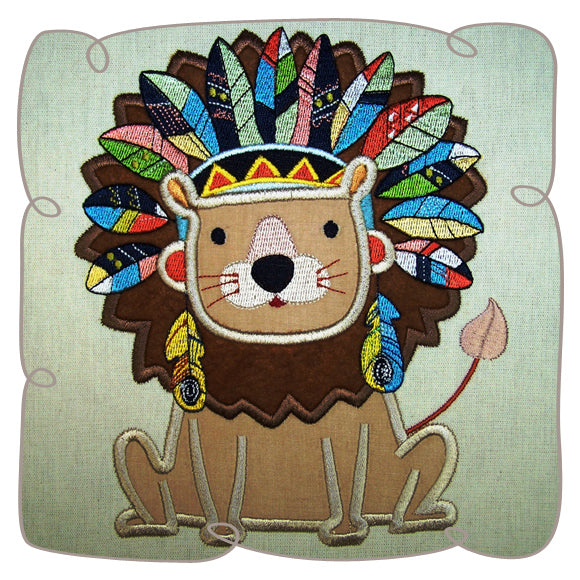African Safari Applique Set
