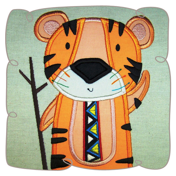African Safari Applique Set
