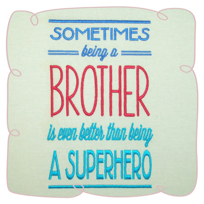 Being a Brother