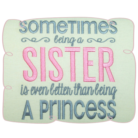 Being a Sister