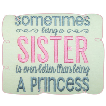 Being a Sister