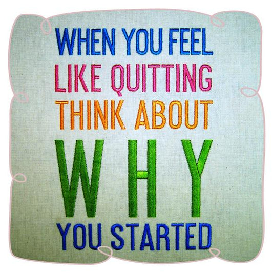 Feel Like Quitting