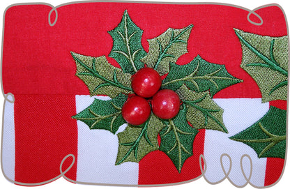 Holly Berries Pillow