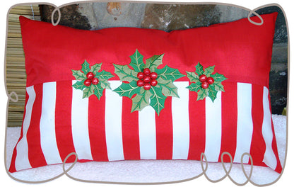 Holly Berries Pillow