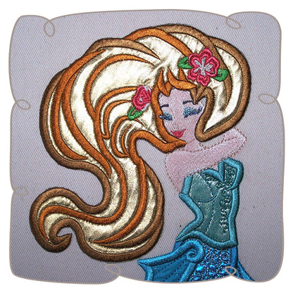 Mermaid Iron On Applique