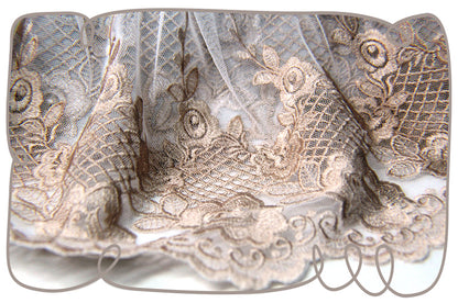 Open Rose Lace 6x 8