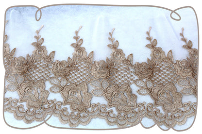 Open Rose Lace 6x 8