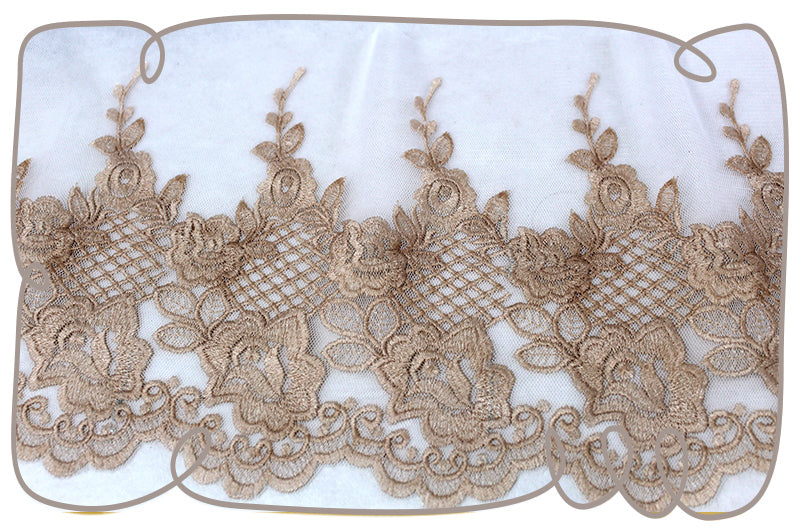 Open Rose Lace 6x 8