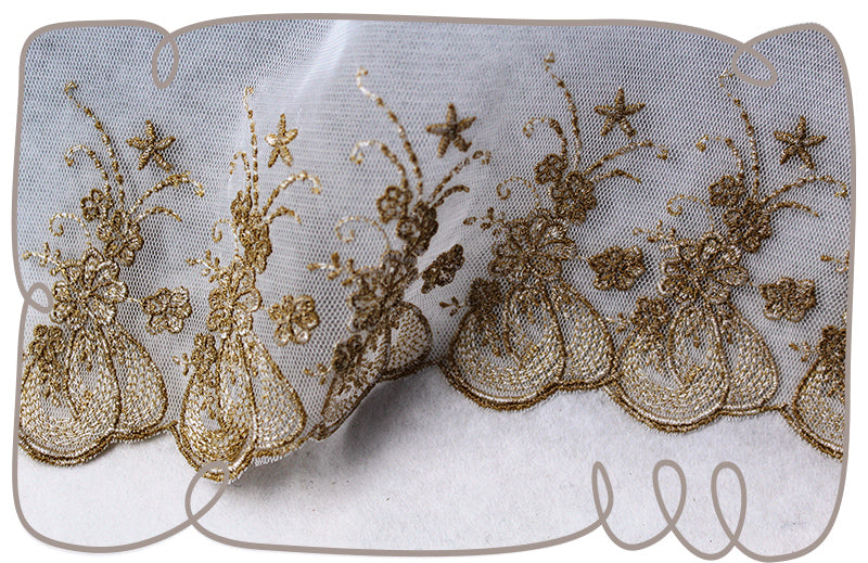 Beautiful Swirl Lace 5x7