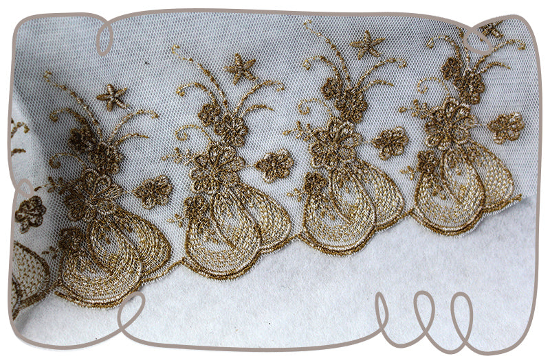 Beautiful Swirl Lace 5x7